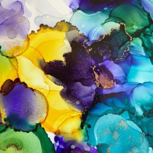 オイルインクアート